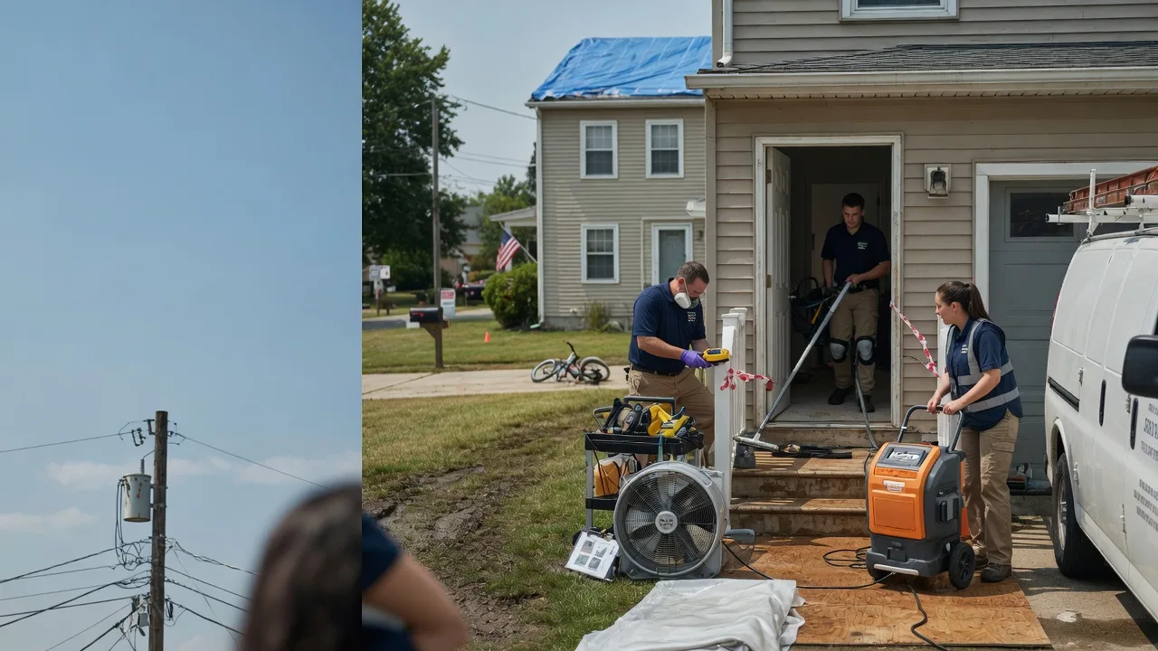 Water Damage Repair in Colchester, CT near me